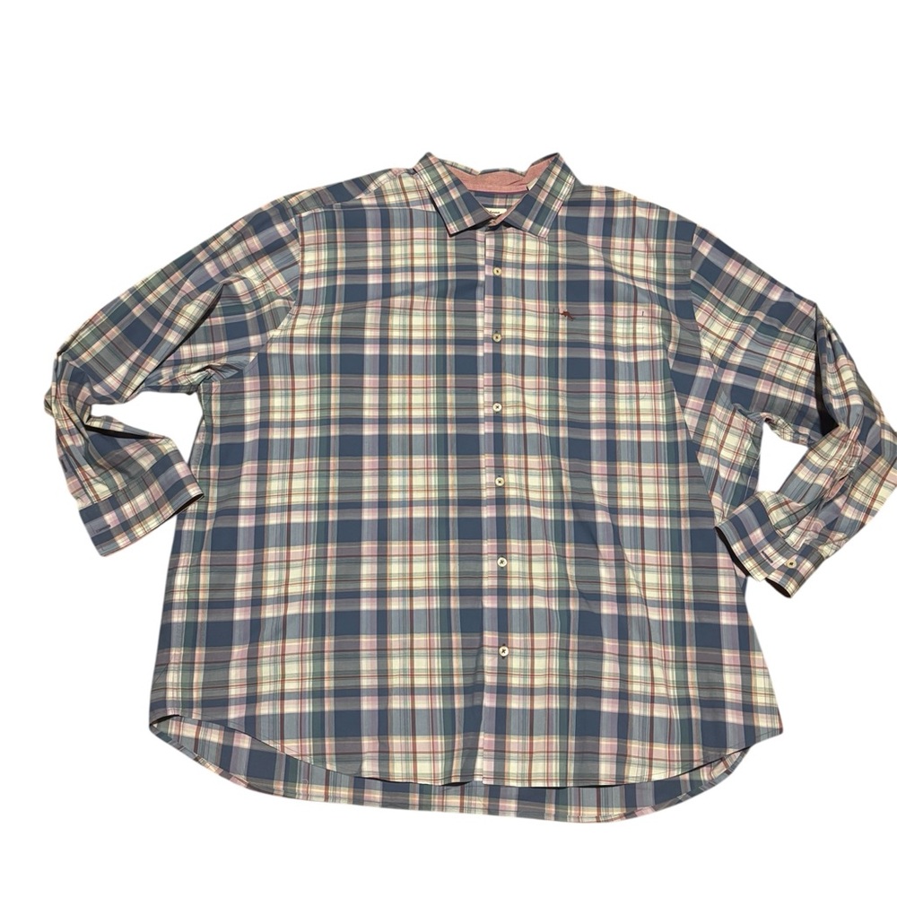 Tommy Bahama Men’s Dull Button Up Dress Shirt 3XLB